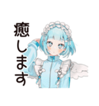 天使ちゃんのファンサ実況♡（個別スタンプ：28）
