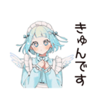 天使ちゃんのファンサ実況♡（個別スタンプ：30）