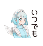 天使ちゃんのファンサ実況♡（個別スタンプ：38）