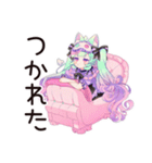 ゆめかわガールの毎日おつかれさま（個別スタンプ：21）