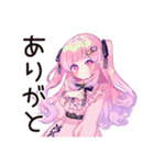 ゆめかわガールのガチ恋応援♡（個別スタンプ：3）