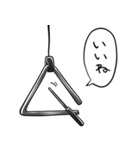 しゃべるトライアングル（個別スタンプ：7）