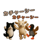 仲良し三匹 ぬいぐるみ編（個別スタンプ：40）