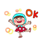ほっかむり花ちゃんの夏の毎日11（個別スタンプ：4）