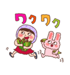 ほっかむり花ちゃんの夏の毎日11（個別スタンプ：26）