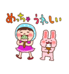 ほっかむり花ちゃんの夏の毎日11（個別スタンプ：28）