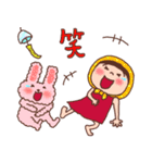 ほっかむり花ちゃんの夏の毎日11（個別スタンプ：29）