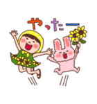 ほっかむり花ちゃんの夏の毎日11（個別スタンプ：30）