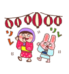 ほっかむり花ちゃんの夏の毎日11（個別スタンプ：33）