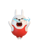 BIG 擦れうさぎ 3D（個別スタンプ：9）