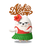 BIG 擦れうさぎ 3D（個別スタンプ：32）