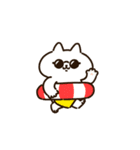 【激動！】吾輩は猫です。22 (夏の2）（個別スタンプ：21）