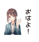 社畜ちゃんの時短お返事★女子（個別スタンプ：2）