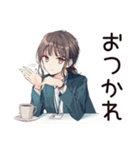 社畜ちゃんの時短お返事★女子（個別スタンプ：7）