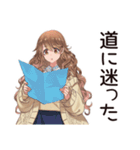 マイペース女子★気ままなドタキャン（個別スタンプ：13）