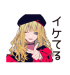 キュートなオンニの恋バナ応援♡（個別スタンプ：9）