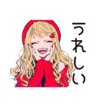 キュートなオンニの恋バナ応援♡（個別スタンプ：15）