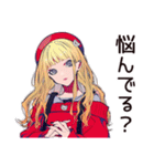 キュートなオンニの恋バナ応援♡（個別スタンプ：25）