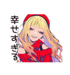 キュートなオンニの恋バナ応援♡（個別スタンプ：37）