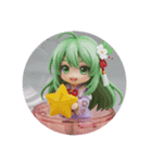 精霊みなみちゃんカプセルトイ第15弾（個別スタンプ：3）