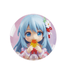 精霊みなみちゃんカプセルトイ第15弾（個別スタンプ：8）