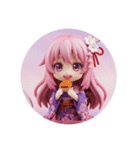 精霊みなみちゃんカプセルトイ第16弾（個別スタンプ：1）