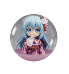 精霊みなみちゃんカプセルトイ第16弾（個別スタンプ：2）