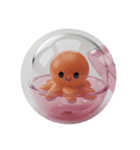 海の生物アニマルカプセルトイ（個別スタンプ：6）