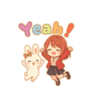 ぴょんこ先輩のまいにちスタンプ（個別スタンプ：1）