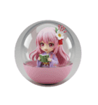 精霊みなみちゃんカプセルトイ第17弾（個別スタンプ：3）