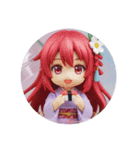 精霊みなみちゃんカプセルトイ第17弾（個別スタンプ：8）
