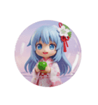 精霊みなみちゃんカプセルトイ第2弾（個別スタンプ：1）