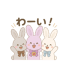 ウサギ三兄弟のあざといスタンプその1（個別スタンプ：6）