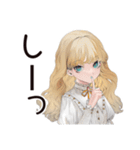 ゴシック＆ロリータガール★秘密読書会（個別スタンプ：19）