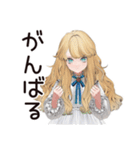 ゴシック＆ロリータガール★秘密読書会（個別スタンプ：39）