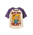 ラグランTシャツで会話（個別スタンプ：14）