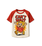 ラグランTシャツで会話（個別スタンプ：16）