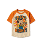 ラグランTシャツで会話（個別スタンプ：18）