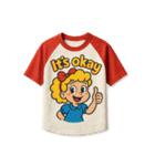 ラグランTシャツで会話（個別スタンプ：19）