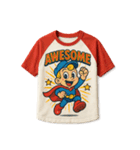 ラグランTシャツで会話（個別スタンプ：24）