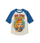 ラグランTシャツで会話（個別スタンプ：28）