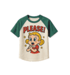 ラグランTシャツで会話（個別スタンプ：32）