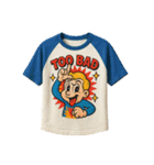 ラグランTシャツで会話（個別スタンプ：34）