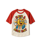 ラグランTシャツで会話（個別スタンプ：38）