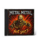 メタルなCDジャケットで会話（個別スタンプ：17）