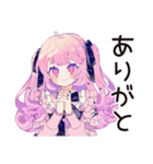 ゆめかわガールの病みかわ日常♡（個別スタンプ：3）