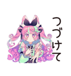 ゆめかわガールの病みかわ日常♡（個別スタンプ：40）