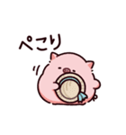 夏のぶた2（個別スタンプ：4）