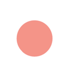 透過50％の動くシンプルマーク 2（個別スタンプ：15）