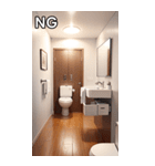 お洒落なトイレコレクション（個別スタンプ：25）